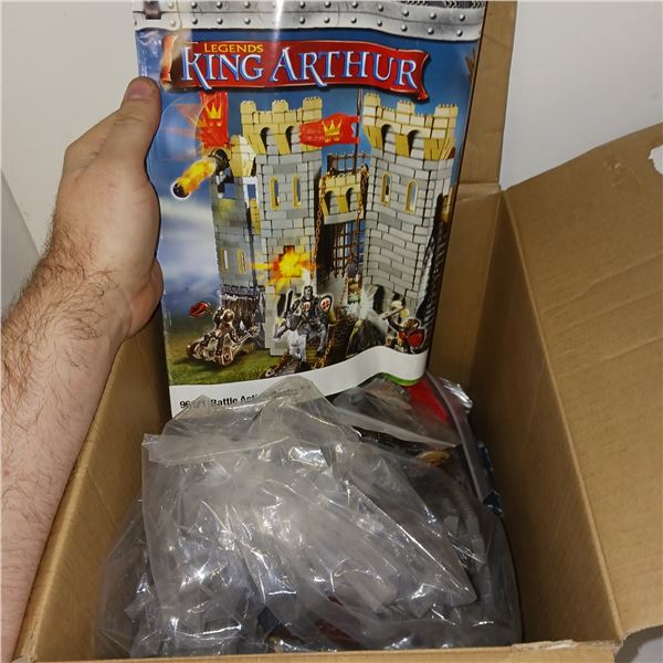 Box of Legends King Arthur Megabloks Lego