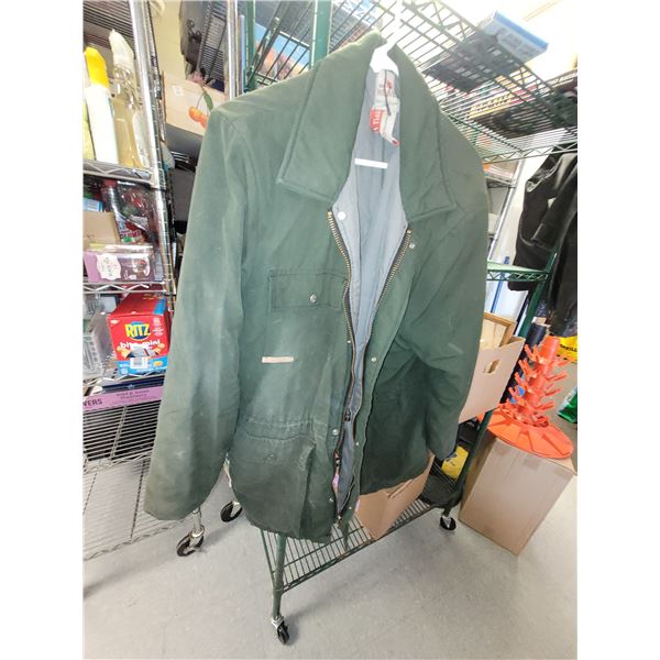 Mens XL Nomec III A Green Winter Jacket