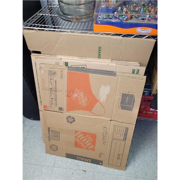 Lot of 8 Moving Boxes