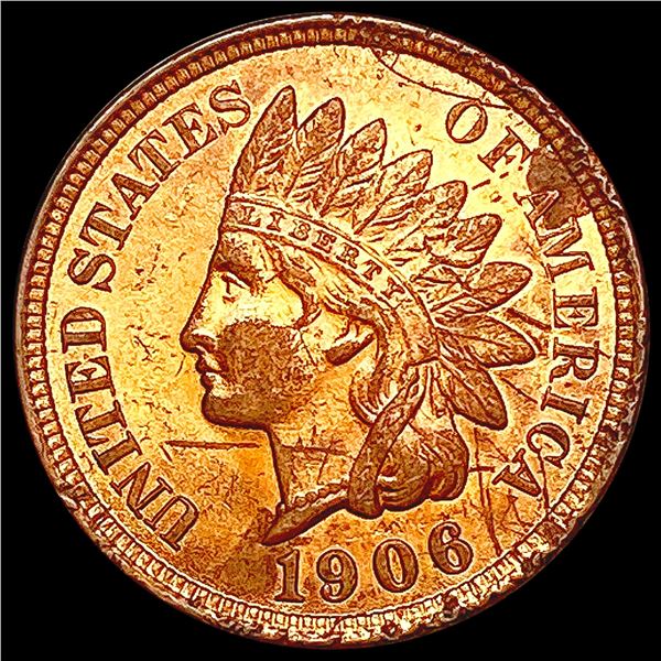 1906 Indian Head Cent CHOICE AU