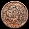 Image 2 : 1854 Braided Hair Large Cent CLOSELY UNCIRCULATED