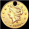 Image 1 : 1870 Round California Gold Half Dollar HIGH GRADE