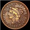 1843 Braided Hair Large Cent NICELY CIRCULATED