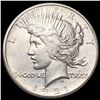 1921 Silver Peace Dollar NEARLY UNCIRCULATED