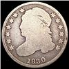 1830 Capped Bust Dime NICELY CIRCULATED