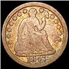 1847 Seated Liberty Half Dime NICELY CIRCULATED