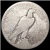 Image 2 : 1921 Silver Peace Dollar NICELY CIRCULATED