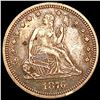 Image 1 : 1876 Seated Quarter Love Token HIGH GRADE