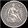 1853 Seated Liberty Half Dime NEARLY UNCIRCULATED