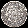 Image 2 : 1853 Seated Liberty Half Dime NEARLY UNCIRCULATED