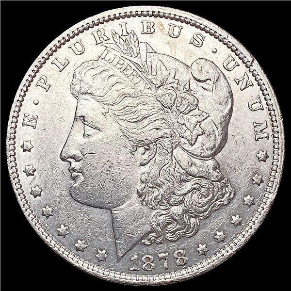 1878 Morgan Silver Dollar CLOSELY UNCIRCULATED