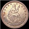 1854 Seated Liberty Quarter CHOICE AU