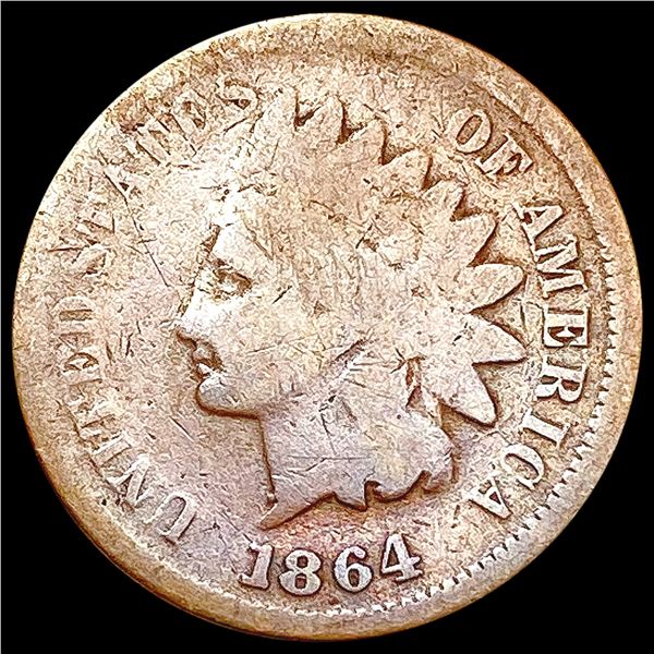 1864 W/L Indian Head Cent NICELY CIRCULATED