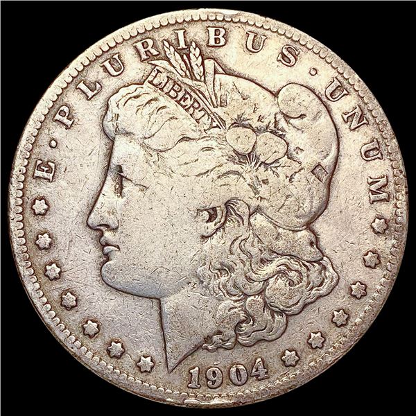 1904-S Morgan Silver Dollar NICELY CIRCULATED