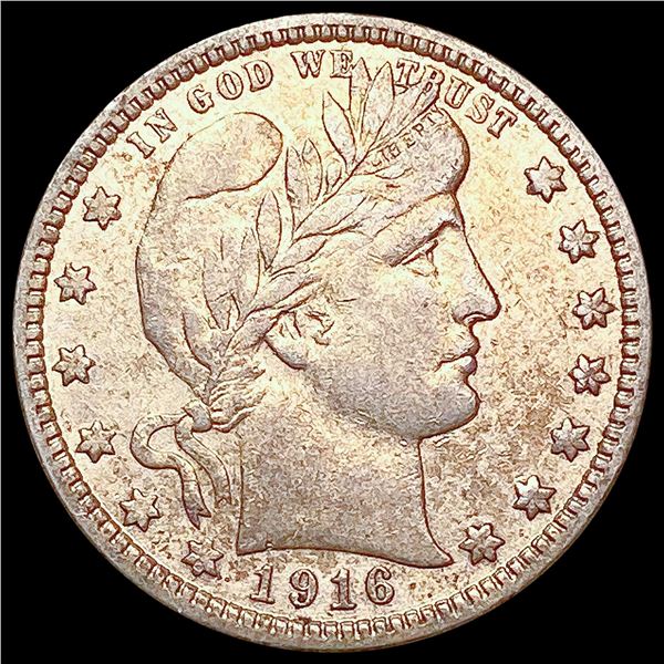 1916-D Barber Quarter CLOSELY UNCIRCULATED