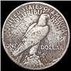 Image 2 : 1921 Silver Peace Dollar NICELY CIRCULATED