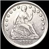 Image 1 : 1858 Seated Liberty Half Dime CLOSELY UNCIRCULATED
