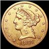 Image 1 : 1879-S $5 Gold Half Eagle CLOSELY UNCIRCULATED