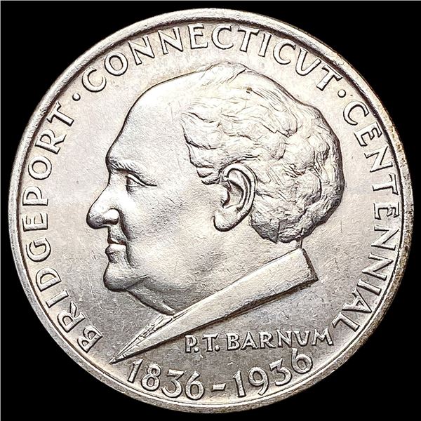 1936 Bridgeport Half Dollar UNCIRCULATED
