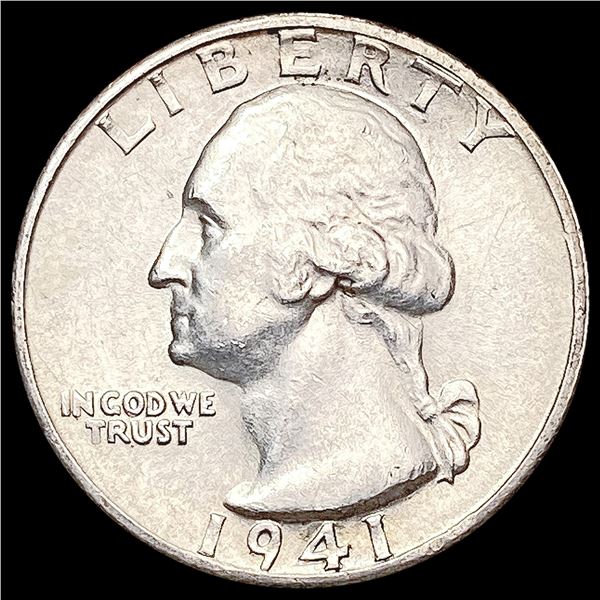1941-S Washington Silver Quarter CHOICE AU