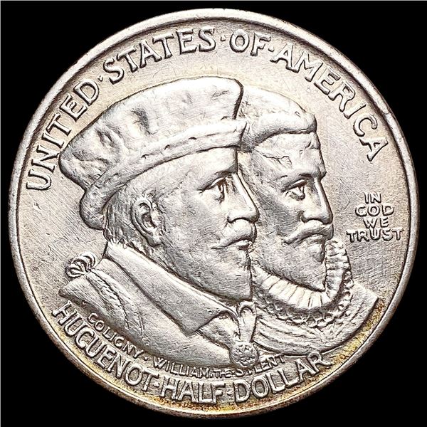 1924 Huguenot Half Dollar CHOICE BU