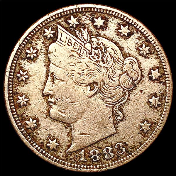 1883 W/Cents Liberty Victory Nickel LIGHTLY CIRCUL