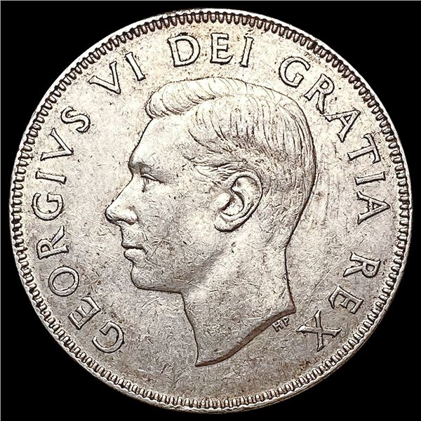 1948 Canada Half Dollar CLOSELY UNCIRCULATED