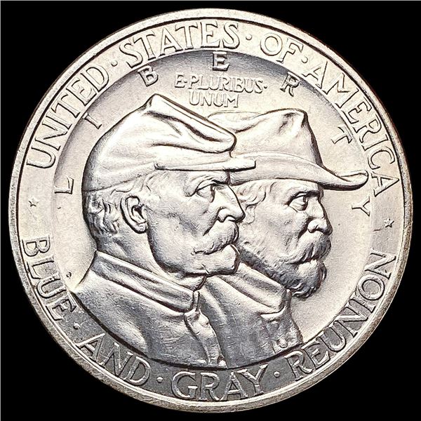 1936 Gettysburg Half Dollar GEM BU
