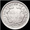 Image 2 : 1854 Arr. Seated Liberty Half Dime CLOSELY UNCIRCU