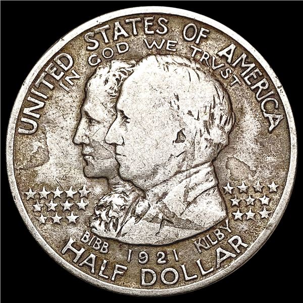 1921 Alabama Half Dollar LIGHTLY CIRCULATED