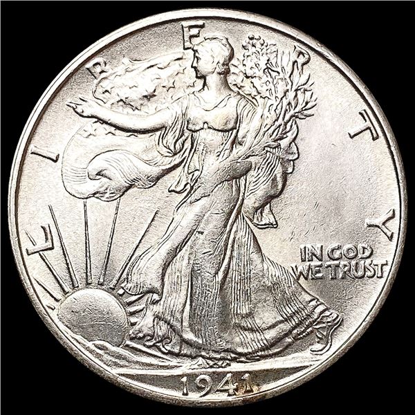 1941-S Walking Liberty Half Dollar CHOICE BU