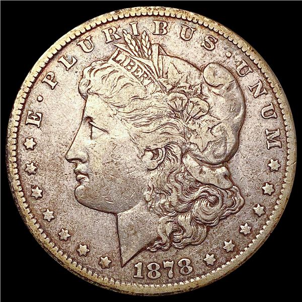 1878-CC Morgan Silver Dollar LIGHTLY CIRCULATED