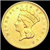 Image 1 : 1856 Rare Gold Dollar NEARLY UNCIRCULATED
