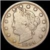 Image 1 : 1894 Liberty Victory Nickel NICELY CIRCULATED