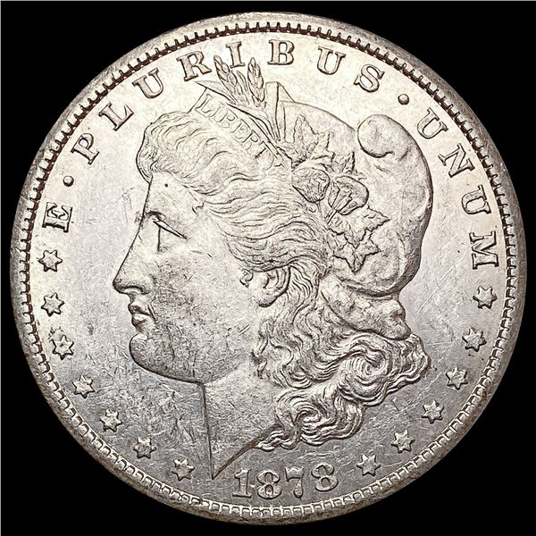 1878-CC Morgan Silver Dollar CHOICE AU