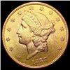 1888-S $20 Gold Double Eagle CLOSELY UNCIRCULATED