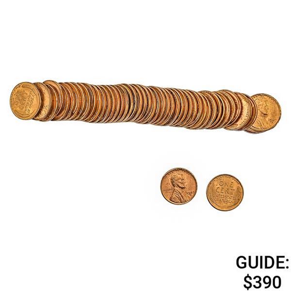 [50] 1947-S Wheat Cent   Roll