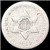 Image 1 : 1852 Silver Three Cent LIGHTLY CIRCULATED