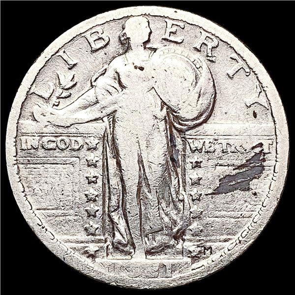 1921 Standing Liberty Quarter LIGHTLY CIRCULATED