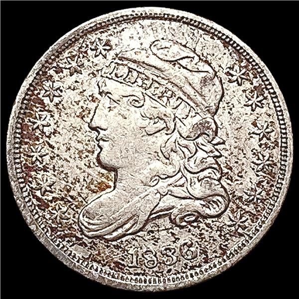 1836 Capped Bust Half Dime CLOSELY UNCIRCULATED