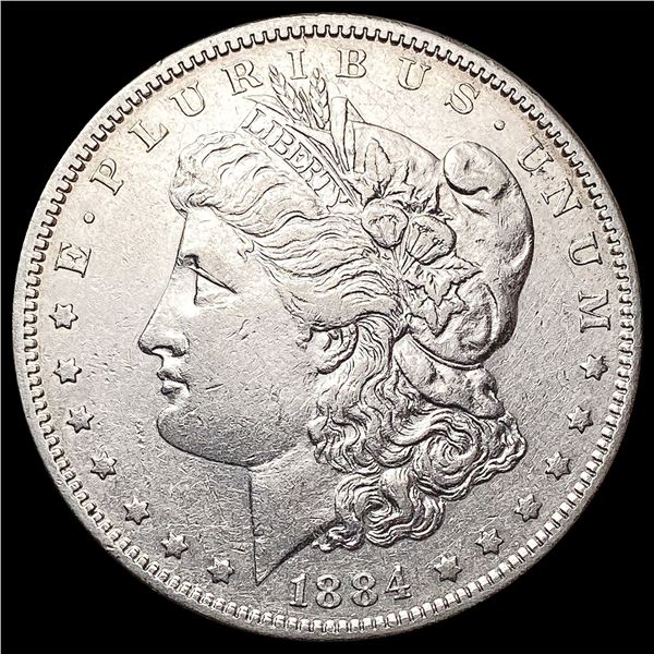 1884-S Morgan Silver Dollar CLOSELY UNCIRCULATED