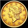 Image 1 : 1852 Rare Gold Dollar NEARLY UNCIRCULATED