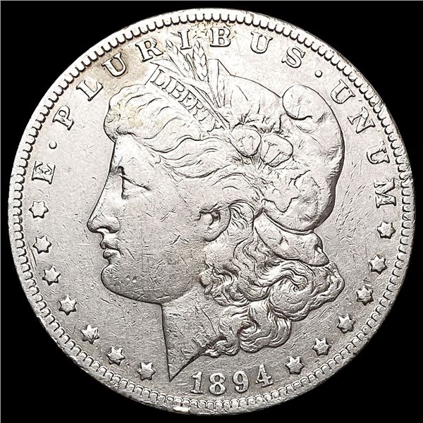 1894-O Morgan Silver Dollar NEARLY UNCIRCULATED
