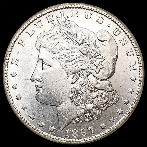 1897-S Morgan Silver Dollar UNCIRCULATED