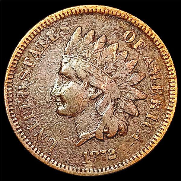 1872 Indian Head Cent LIGHTLY CIRCULATED