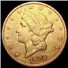 Image 1 : 1902-S $20 Gold Double Eagle CLOSELY UNCIRCULATED