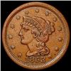 Image 1 : 1853 Braided Hair Large Cent CLOSELY UNCIRCULATED