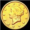Image 1 : 1851-O Rare Gold Dollar NEARLY UNCIRCULATED