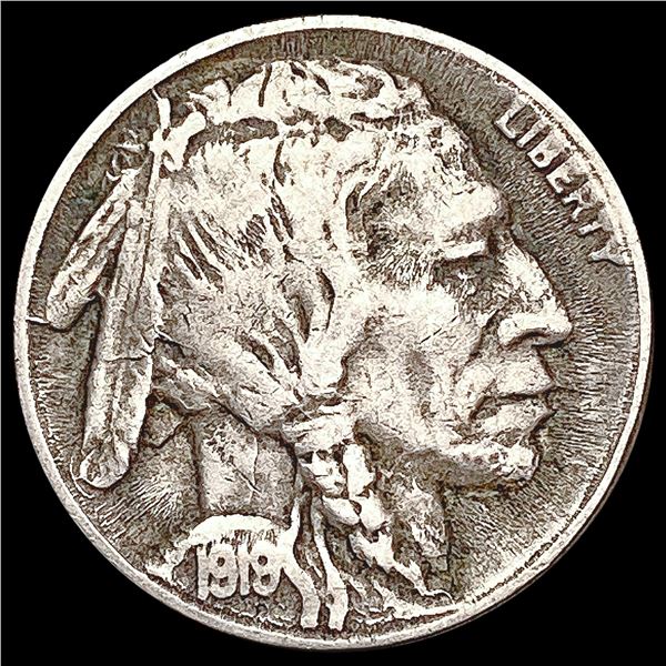 1919-D Buffalo Nickel NEARLY UNCIRCULATED