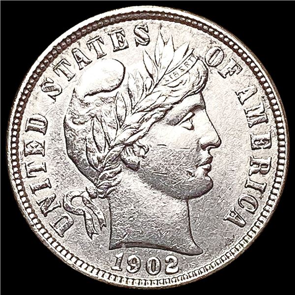 1902 Barber Dime UNCIRCULATED
